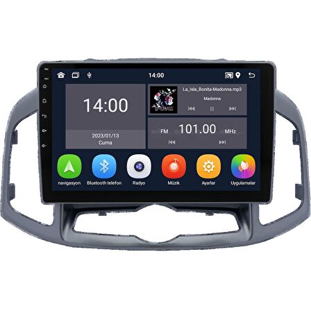 Chavrolet Captiva Android Multimedya Sistemi (2012-2015)