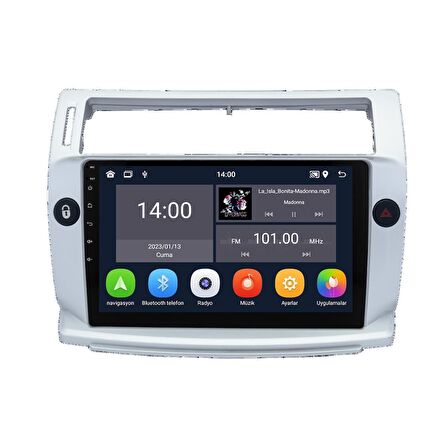 Citroen C4 Android Multimedya Sistemi (2005-2011)