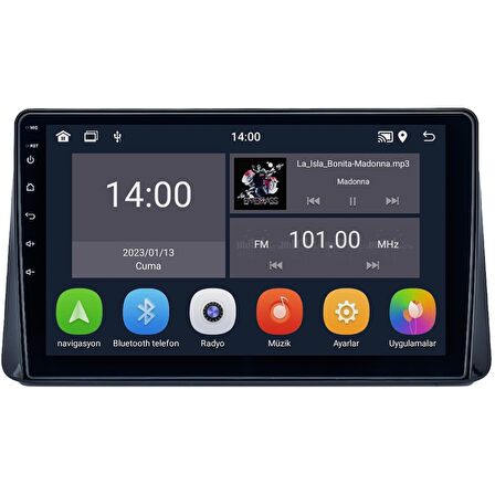 Ford Focus Android Multimedya Sistemi (2019-2022) CRV-4125XD