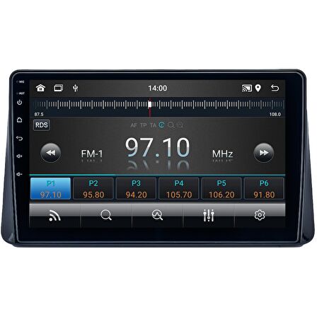 Ford Focus Android Multimedya Sistemi (2019-2022) CRV-4125XD