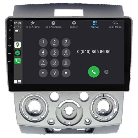 Ford Ranger Android Multimedya Sistemi (2009-2011)