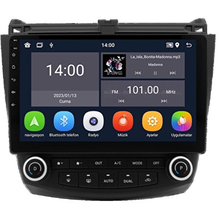 Honda Accord Android Multimedya Sistemi (2003-2008)