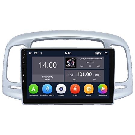 Hyundai Accent Era Android Multimedya Sistemi (2006-2012)