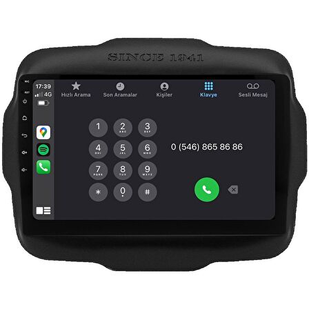 Jeep Renegade Android Multimedya Sistemi (2014-2018)