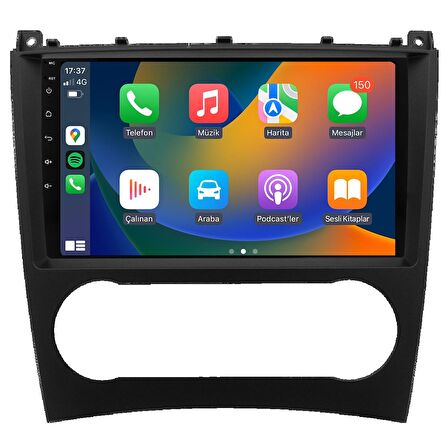 Mercedes C Serisi W203 Android Multimedya Sistemi (2005-2007)