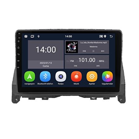 Mercedes C Serisi W204 Android Multimedya Sistemi (2005-2011)