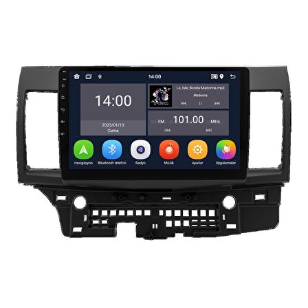 Mitsubishi Lancer Android Multimedya Sistemi (2008-2019)