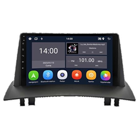 Renault Megane 2 Android Multimedya Sistemi (2004-2010)