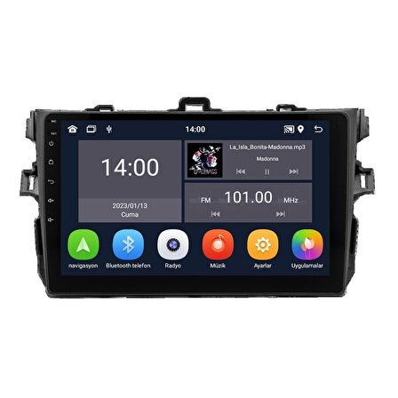 Toyota Corolla Android Multimedya Sistemi (2008-2012)