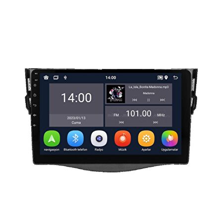 Toyota Rav4 Android Multimedya Sistemi (2006-2012)