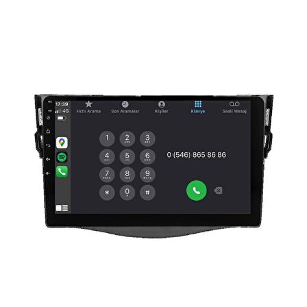 Toyota Rav4 Android Multimedya Sistemi (2006-2012)
