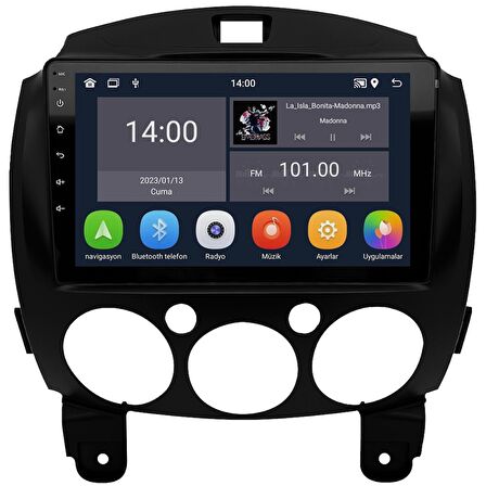 Mazda 2 Android Multimedya Sistemi (2008-2011) CRV-4594XD