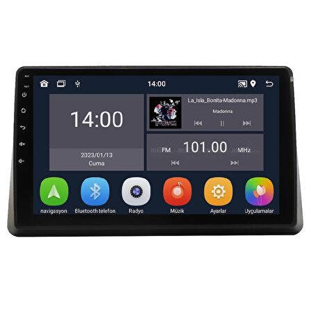 Renault Master Android Multimedya Sistemi (2020-2023) CRV-4609XD