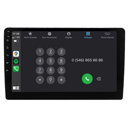 Ford Fiesta Android Multimedya Sistemi (2018-2023) CRV-4781XD