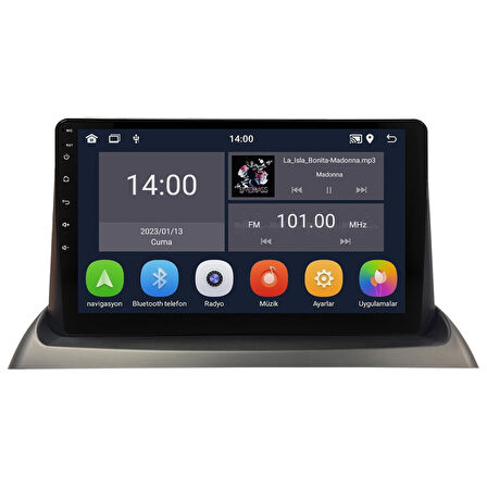 Renault Clio 2 Android Multimedya Sistemi (1998-2006) CRV-4788XD