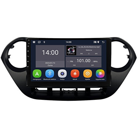 Hyundai I10 Android Multimedya Sistemi (2012-2018) CRV-4794XD