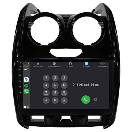 Dacia Duster Android Multimedya Sistemi (2015-2017) CRV-4810XD