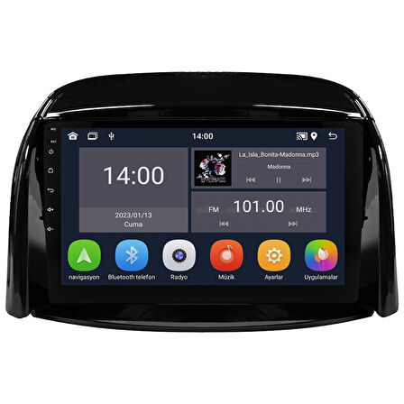 Renault Kaleos Android Multimedya Sistemi (2010) CRV-4815XD