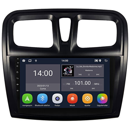 Renault Symbol Android Multimedya Sistemi (2015-2018) CRV-4830XD