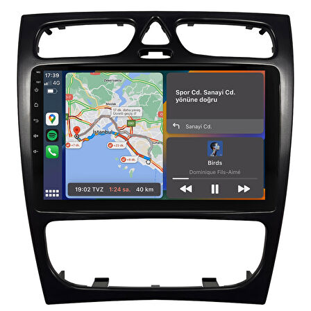 Mercedes C Serisi W203 Android Multimedya Sistemi (2002-2004) CRV-4839XD