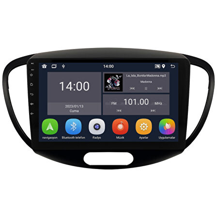 Hyundai I10 Android Multimedya Sistemi (2008-2012) CRV-4840XD