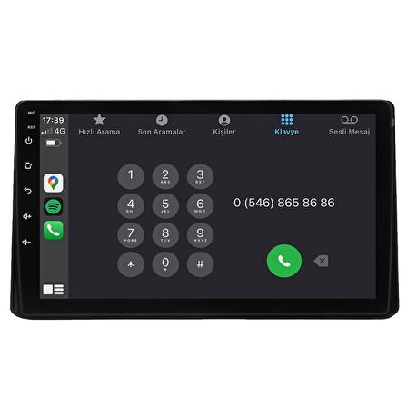 Toyota Rav4 Android Multimedya Sistemi (2014-2018) CRV-4134XD