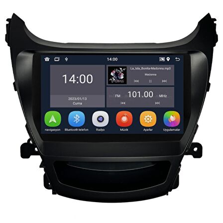 Hyundai Elantra Android Multimedya Sistemi (2012-2014)