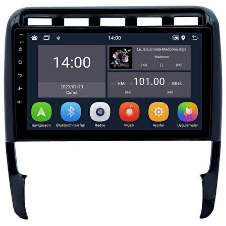 Porsche Cayenne Android Multimedya Sistemi (2006-2011) CRV-4348XD