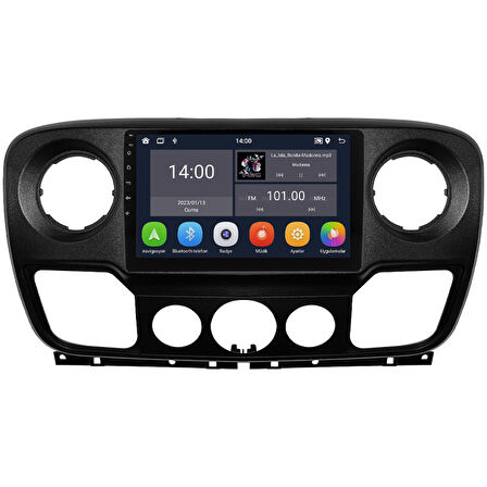 Renault Master 3 Android Multimedya Sistemi (2010-2018) CRV-4773XD