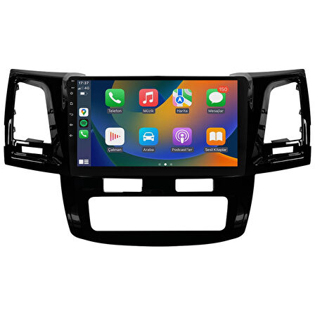 Toyota Hilux Android Multimedya Sistemi (2006-2014) CRV-4784XD Dijital Klima
