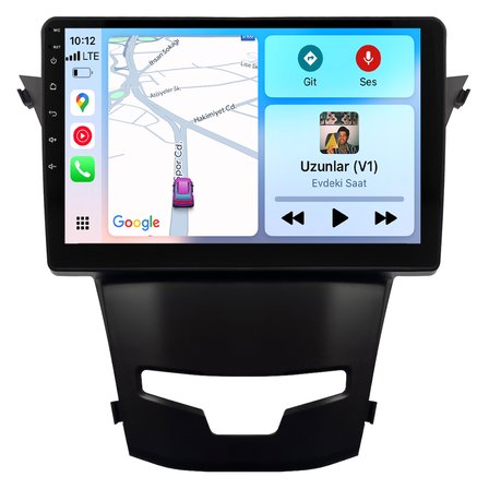 Ssangyong Korando Android Multimedya Sistemi (2014-2018) CRV-4923XD
