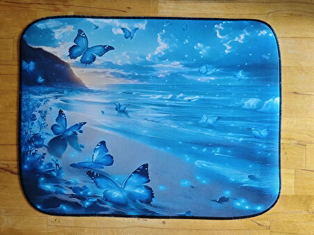 SGE TEKNOLOJİ 55X45 CM RENKLİ PAPATYALAR KAYDIRMAZ TABAN SPEED YÜZEY OYUNCU MOUSE PAD GAMİNG PAD