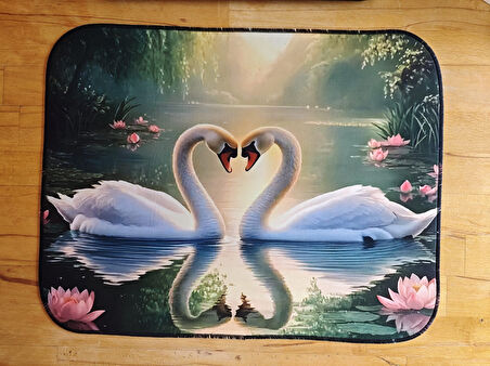 SGE TEKNOLOJİ 55X45 CM KUĞU KAYDIRMAZ TABAN SPEED YÜZEY OYUNCU MOUSE PAD GAMİNG PAD