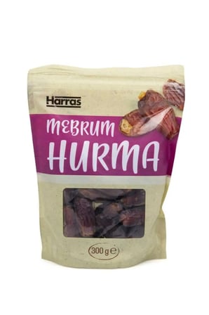 İthal Taze Mebrum Hurma Yumuşak Etli Doğal 4 Adet X 300 gr