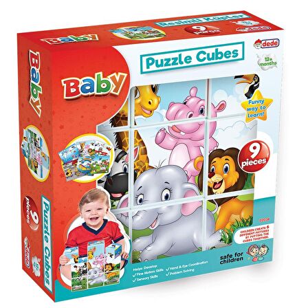 Eğitici Hobi Fantastik 9 Parça Çocuk Puzzle