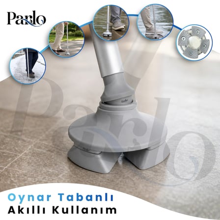 Akıllı Baston - Denge Bastonu Oynar Başlıklı Ayarlanabilir Yüksek Kalite Denge Bastonu Yürüme Bastonu Hafif Denge Çubuğu
