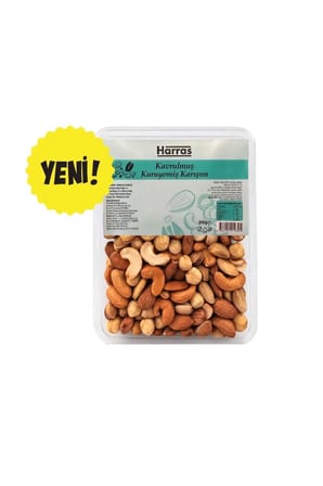 Kavrulmuş Lüks Karışık Kuruyemiş 300 G x 2 Adet - Badem Kaju Antep Fıstıklı Taze Çerez