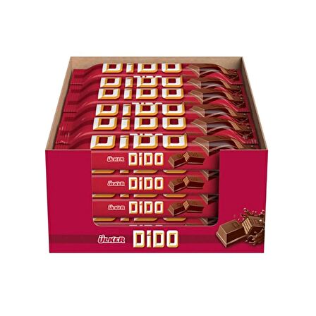 Ülker Dido Sütlü Çikolatalı Goflet 35 gr x 24 Adet 