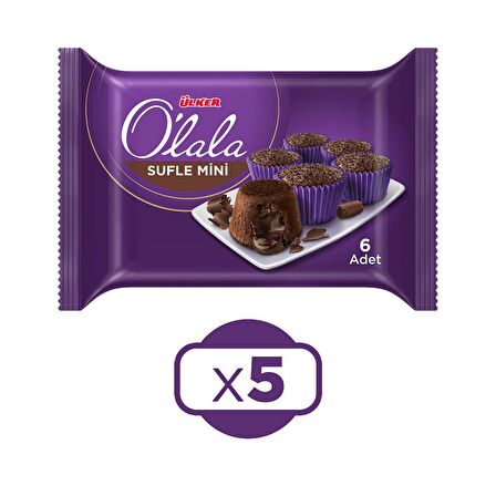 Ülker O'Lala Sufle Mini 162 G x 5 Adet