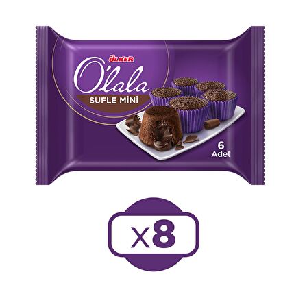 Ülker O'Lala Sufle Mini 162 G x 8 Adet