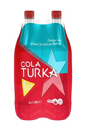 COLA TURKA  1 Lt 4 Adet