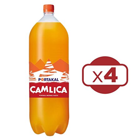 Çamlıca Portakal 2,5 lt x 4 Adet