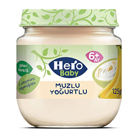 Hero Baby Muzlu Yoğurtlu 120 gr