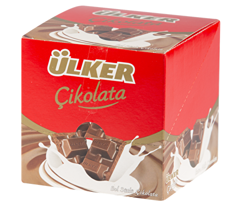 Ülker Çikolata Sütlü Kare 60 gr 6'lı