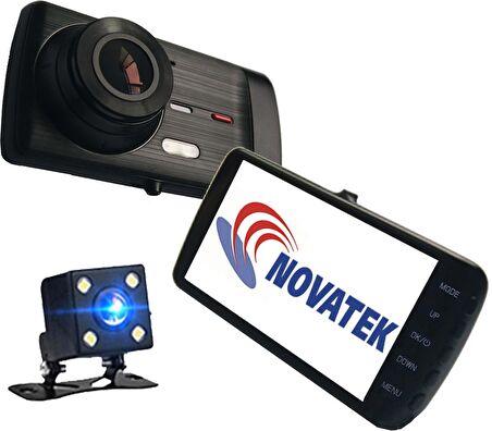 Novatek NT92D Full HD 1080p 14MP 64GB Kart Destekli Araç Kamerası