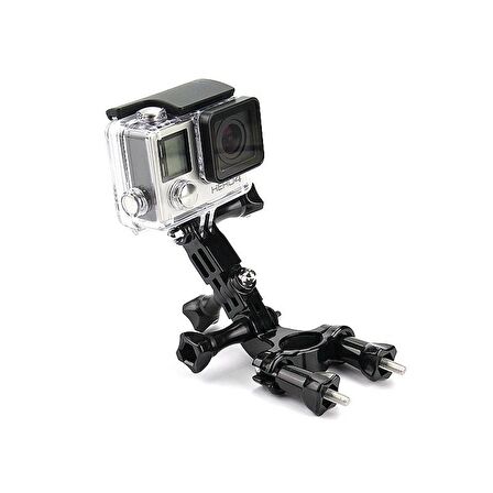 Sjcam Eken Aksiyon Kamera Üç Yollu Motor Bisiklet Aparatı GP02