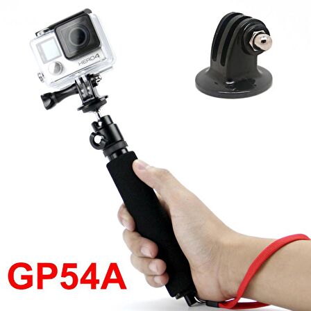 Sjcam Eken Uyumlu Aksiyon Kamera Selfie Çubuk+GP03 Tripod Aparatı