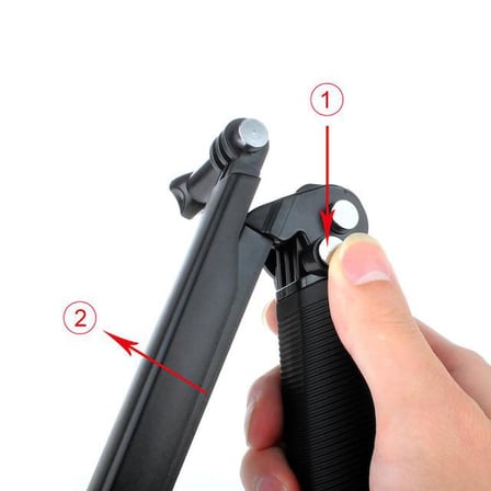 EKEN H9 H9R H8R V8s 3 Yollu Monopod 5GPRAFAEM001 3 Way Selfie
