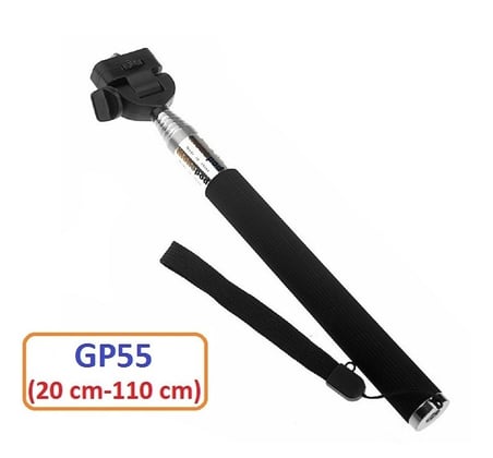 EKEN H9R SJCAM SJ500 XIAOMI YI 110 cm Teleskopik Monopod GP55
