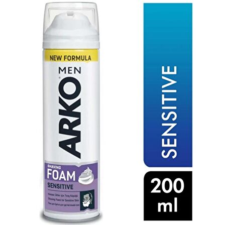 Arko Tıraş Köpüğü Sensitive 200 Ml